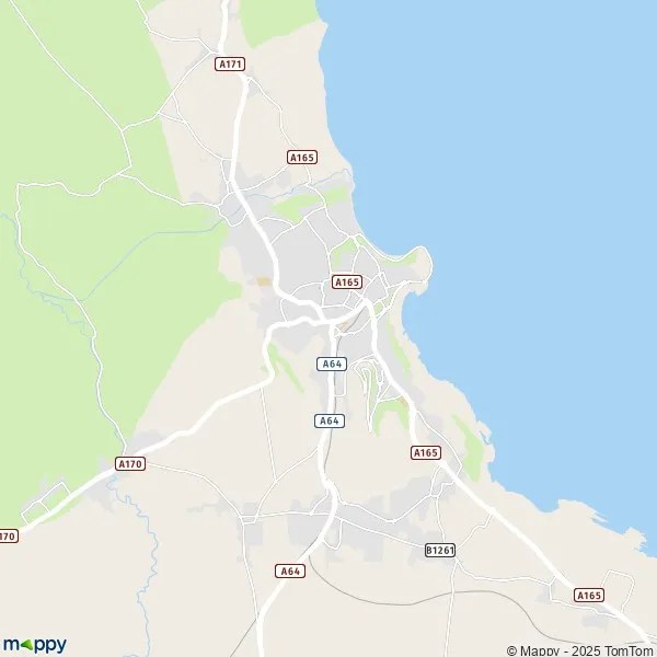 Map Hunmanby Gap map of Hunmanby Gap (YO14 9) and practical information